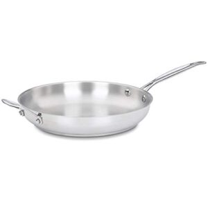 cuisinart stainless steel 12-inch nonstick skillet