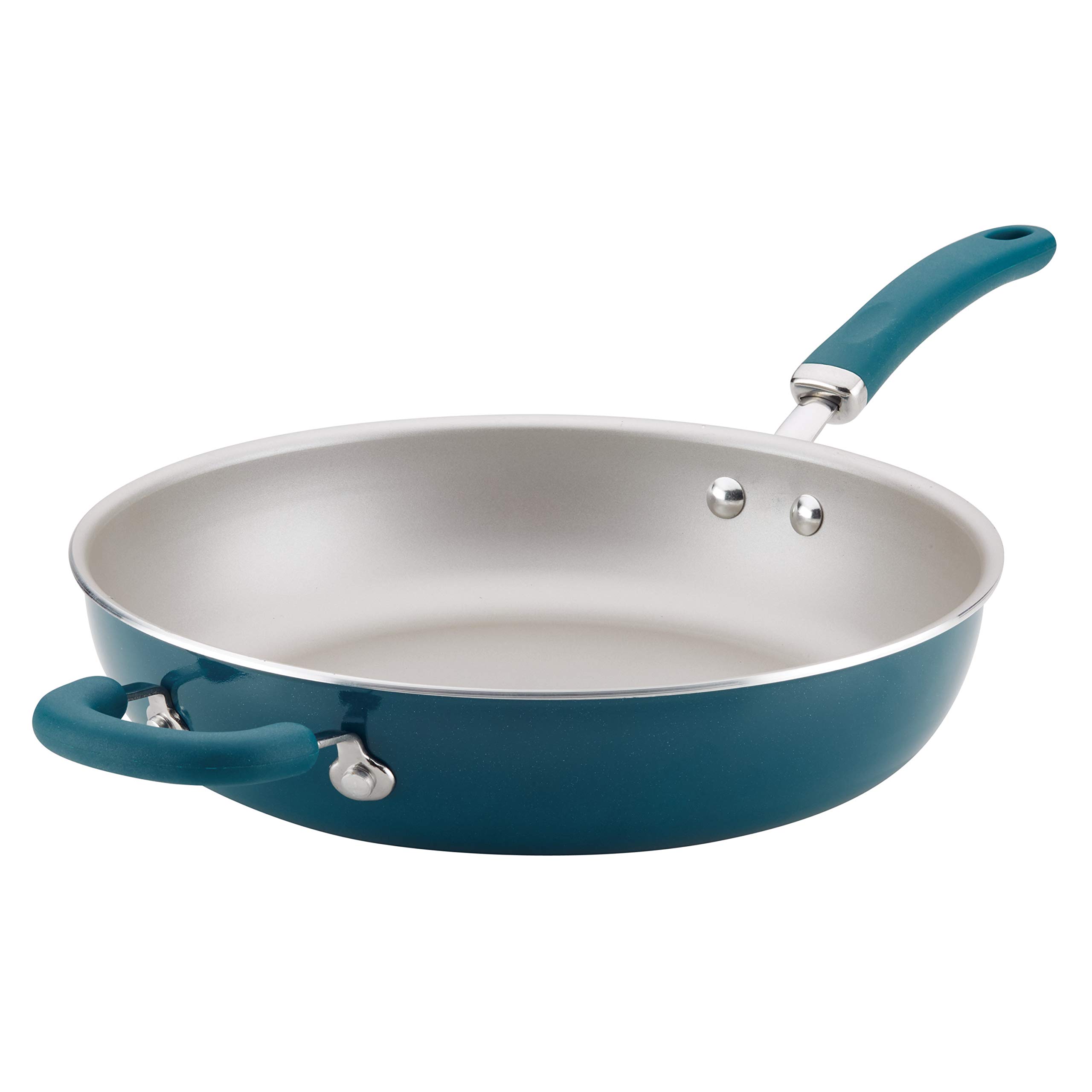 Rachael Ray Create Delicious Nonstick Cookware Pots, Pans and Skillets Set, 14 Pieces