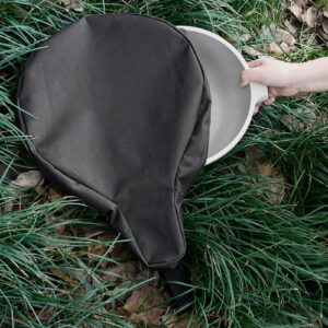 Cast Iron Skillet Bag, Durable Skillet Pan Storage Bag Waterproof Lightweight for Camping