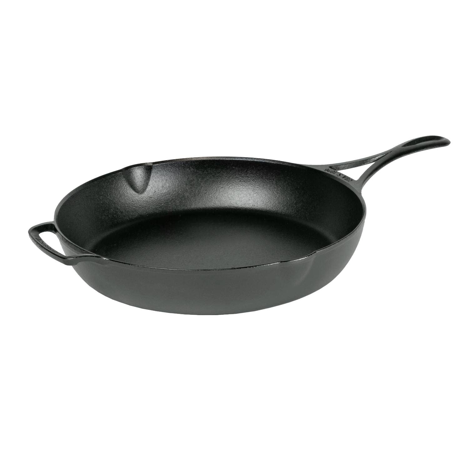 Lodge Blacklock 12" Triple Seasoned Cast Iron Skillet - Preseasoned Cast Iron Skillet Pan - Easy Cleanup - Lightweight Design - Cast Iron Cookware - Premium Cast Iron Skillets