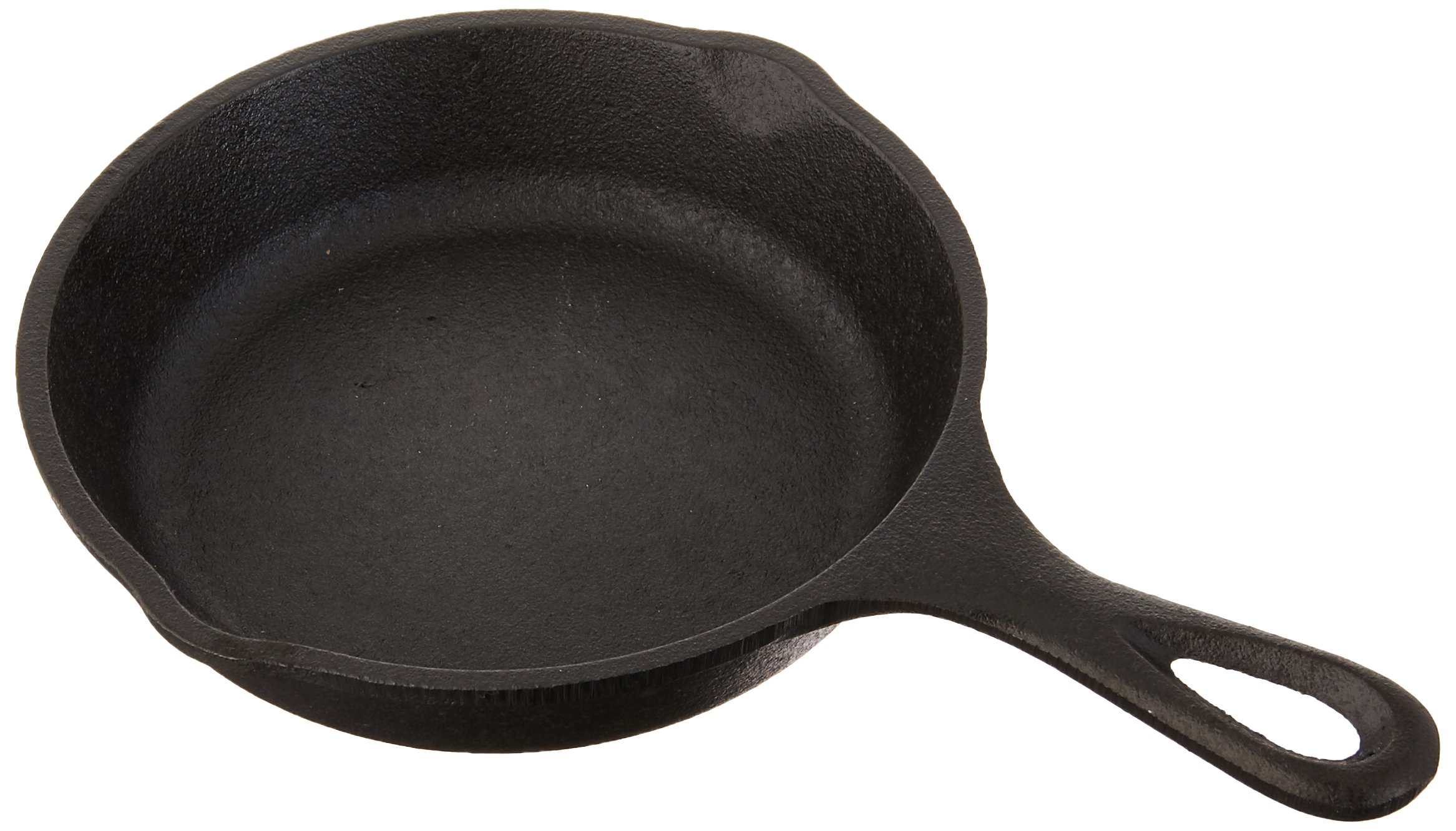 Lodge H5MS Heat Enhanced and Seasoned Cast Iron Mini Skillet, 5-Inch - Pack of 1, Black, 7.75"" x 5.125"" x 1.125""" (FBA_H5MS)