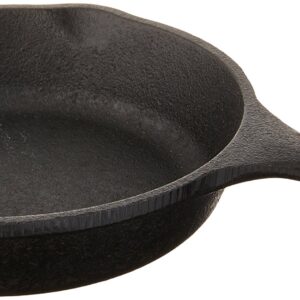 Lodge H5MS Heat Enhanced and Seasoned Cast Iron Mini Skillet, 5-Inch - Pack of 1, Black, 7.75"" x 5.125"" x 1.125""" (FBA_H5MS)