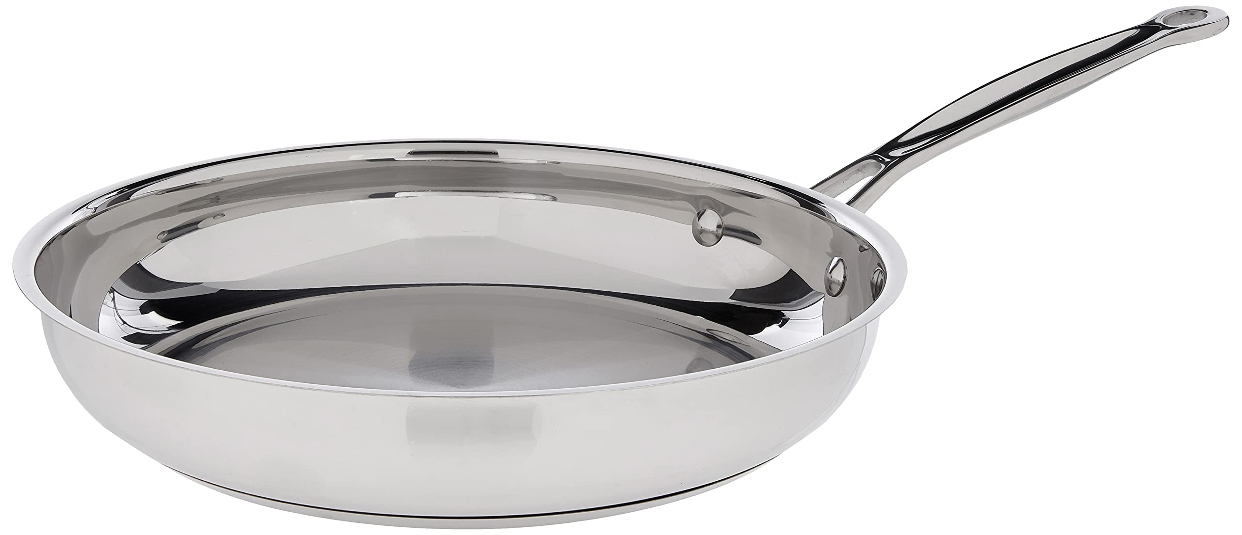 Cuisinart 722-24 10-Inch Chef's-Classic-Stainless-Cookware-Collection, Open Skillet & 722-20 8-Inch Chef's-Classic-Stainless-Cookware-Collection, 8", Open Skillet