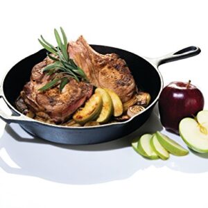 Lodge Seasoned Cast Iron Skillet with Cast Iron Lid (12 Inch) - Cast Iron Frying Pan With Lid Set.