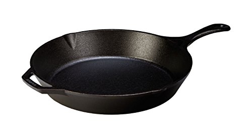 Lodge Seasoned Cast Iron Skillet with Cast Iron Lid (12 Inch) - Cast Iron Frying Pan With Lid Set.