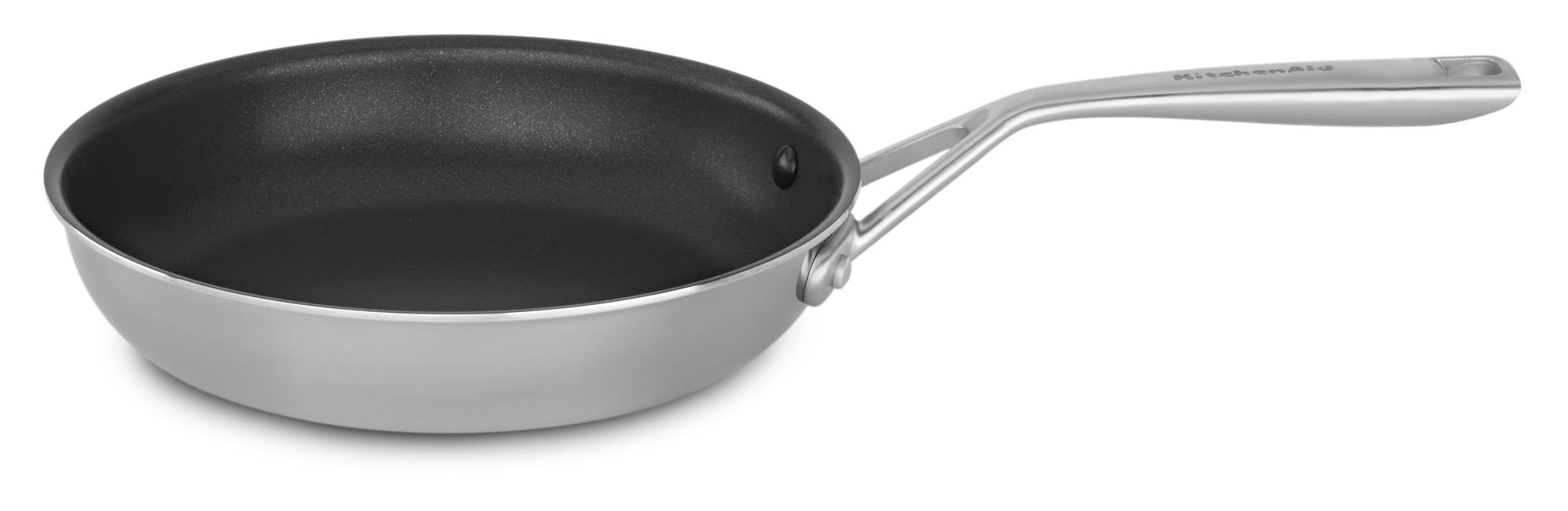 KitchenAid Tri-Ply Stainless Steel 10" Nonstick Skillet, Medium