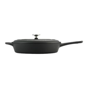 Tramontina Covered Cast Iron Skillet 12.5 inch, 80131/340DS