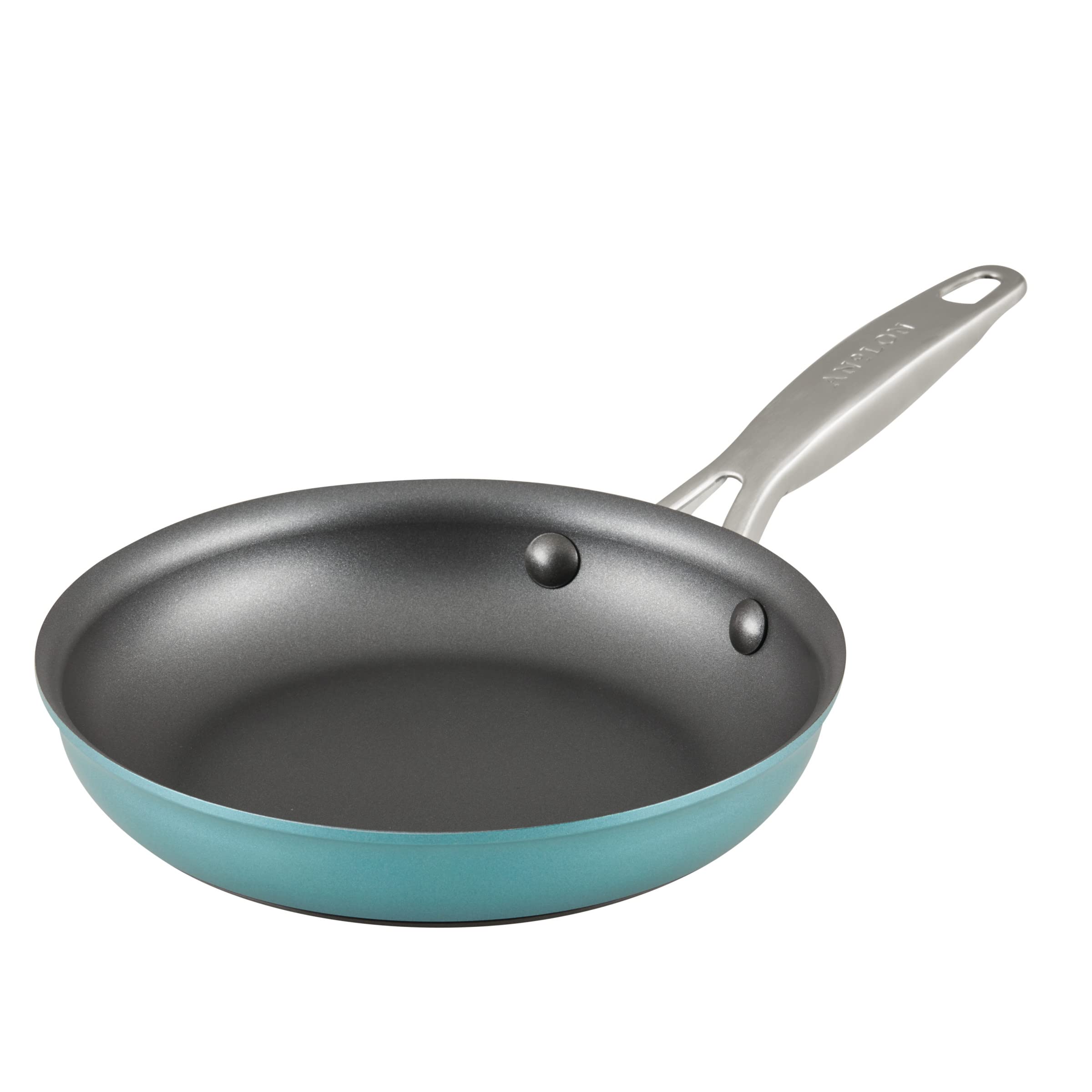 Anolon Achieve Hard Anodized Nonstick Frying Pan/Skillet, 8.25 Inch, Teal