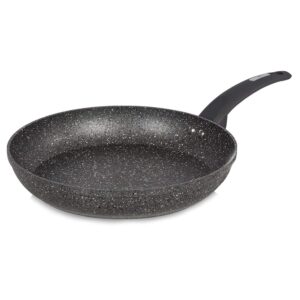 tower cerastone forged aluminium frying pan with easy clean non-stick ceramic coating, 32 cm, graphite