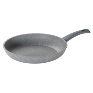 mopita roccia viva 24cm/9.45" non-stick forged aluminum fry pan, medium, grey