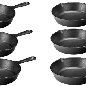 Lodge Skillet Spoon Rest Cast Iron 3-1/2" Dia. (6 pack)