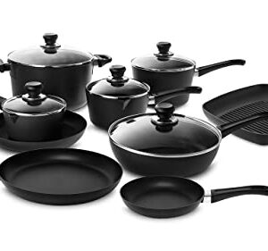 Scanpan Classic 14 Piece Cookware Set with Stratanium Nonstick