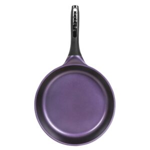 purplechef 10.5" "Perfect Pan Nonstick Frying Pan Omelet Skillet Cookware. INDUCTION COMPATIBLE