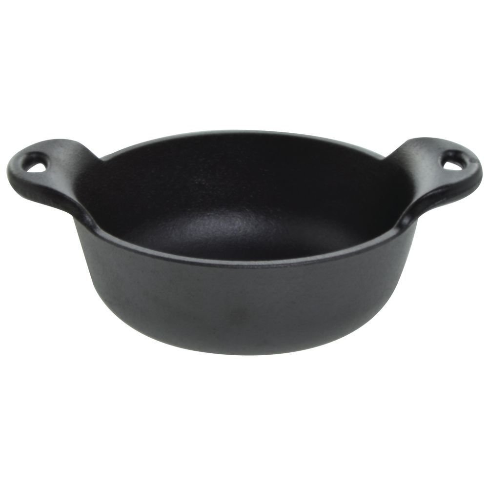 Lodge Hmsb 12 Oz. Heat Treated Cast Iron Mini Serving Bowl