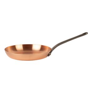 cuisine romefort | pure copper frying pan Ø 11 in, thick-walled | skillet made of solid copper without coating (large)