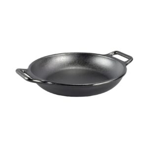 lodge bold 12 inch seasoned cast iron skillet with loop handles, design-forward cookware