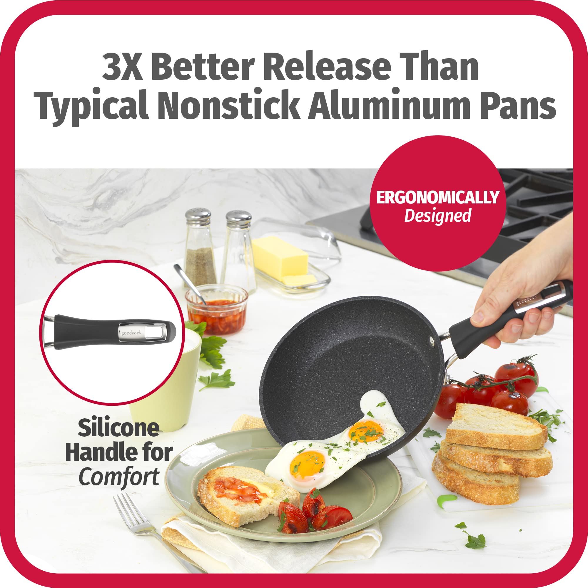 GoodCook Impact Fry Pan Set