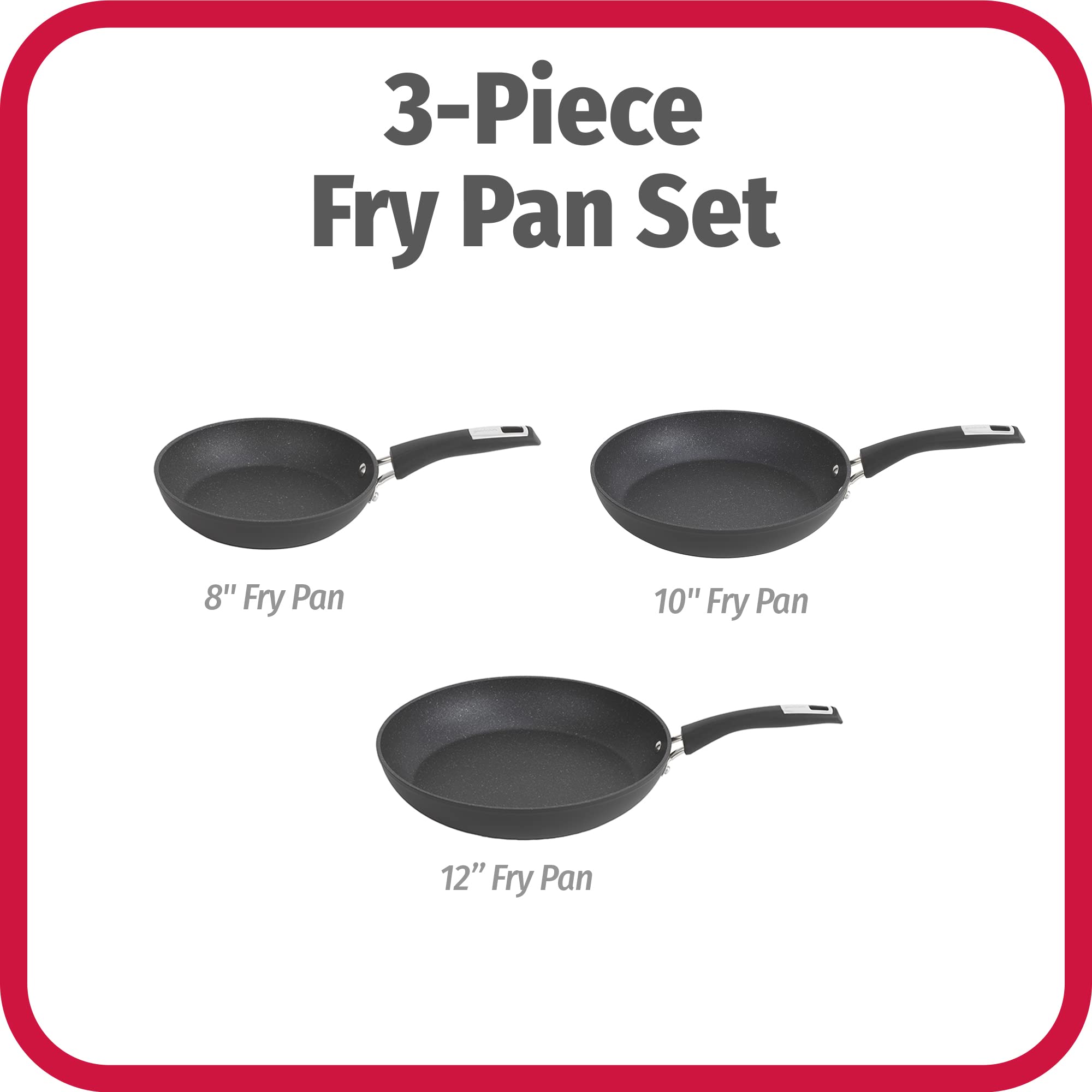 GoodCook Impact Fry Pan Set