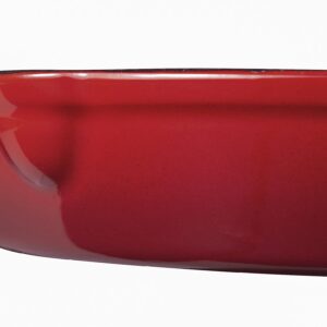 Eternal Living Enameled Cast Iron 8" Fry Pan Red