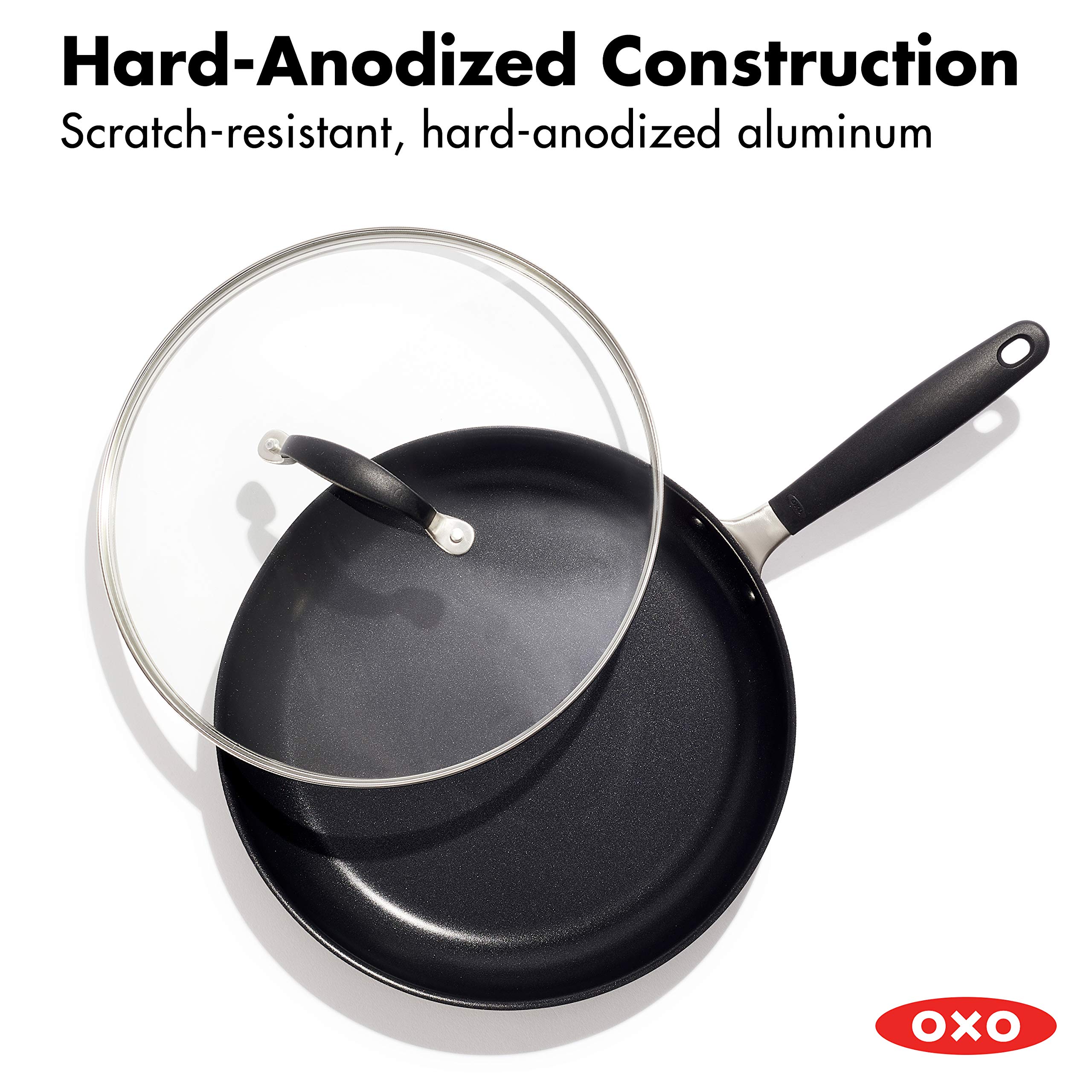 OXO Good Grips 12" Frying Pan Skillet with Lid Good Grips Pro 8" Frying Pan Skillet