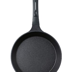 Concord 4 Pc Marble Coated Nonstick Cast Aluminum Fry Pan Skillet Set 4 Sizes. Induction Compatible. Made in Korea