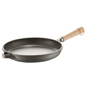 berndes 0 frying pan aluminium black, aluminium wood, black, 28 cm