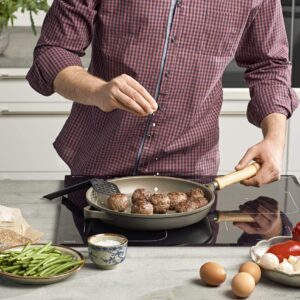 Berndes 0 Frying Pan Aluminium Black, Aluminium Wood, Black, 28 cm