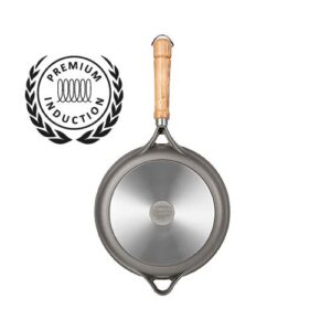 Berndes 0 Frying Pan Aluminium Black, Aluminium Wood, Black, 28 cm