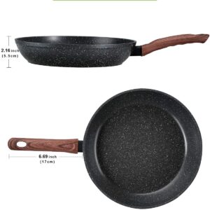 FAVIA 11in Non-stick Frying Pans Skillet Induction Compatible Dishwasher Safe PFOA Free