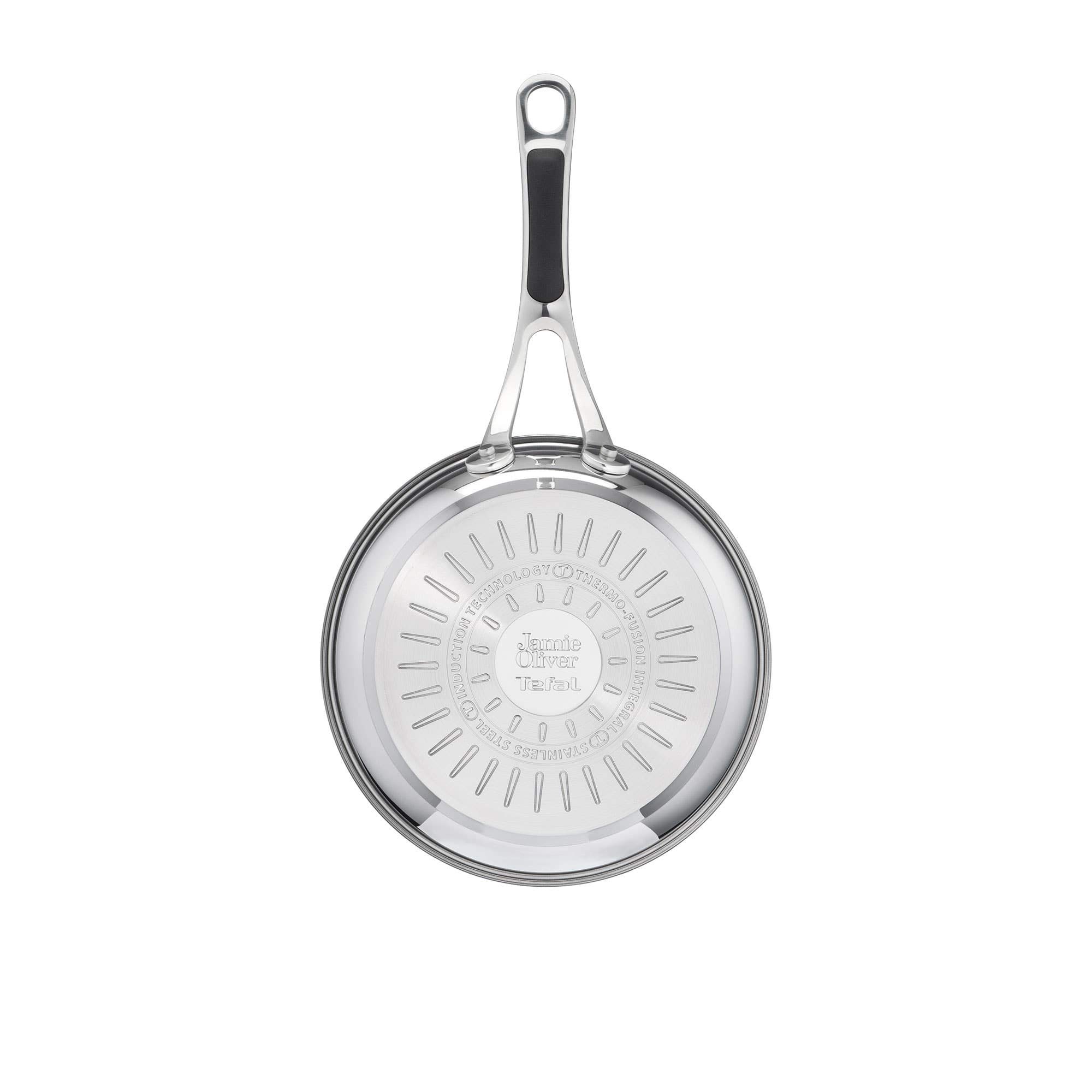 Tefal E3060734 Frying Pan, 30cm, Jamie Oliver, Stainless Steel