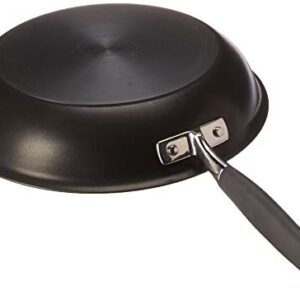 Anolon Advanced Hard-Anodized Nonstick French Skillet (10 & 12 - inch, Pewter)