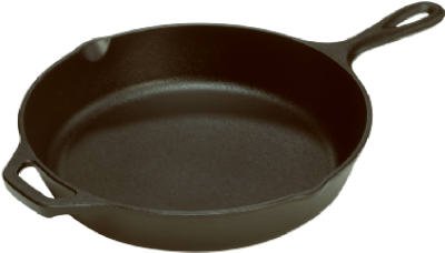 Lodge L12SK3 13.25" Seasoned Skillet With Assist Handle