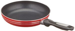 gourmet chef heavy duty 8 inch non stick fry pan, red