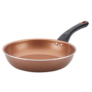 farberware glide nonstick frying pan / fry pan / skillet - 10 inch, brown