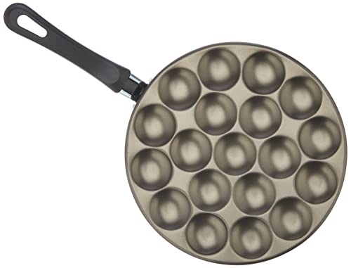 Patisse Pancake Aluminium Pan, Grey Metallic/Black