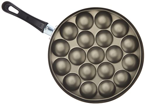 Patisse Pancake Aluminium Pan, Grey Metallic/Black