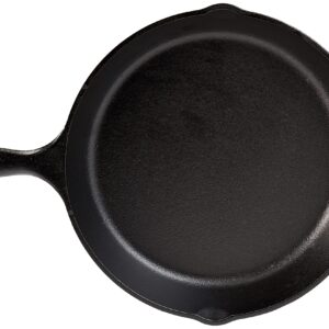 Lodge Cast Iron Skillet with Red Mini Silicone Hot Handle Holder, 8-inch & Pre-Seasoned 6-1/2-Inch Skillet