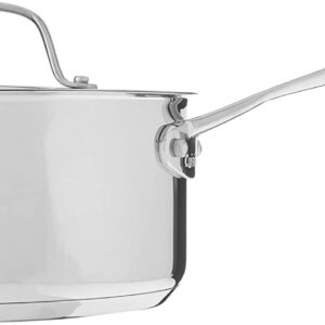 Cuisinart 722-24 10-Inch Chef's-Classic-Stainless-Cookware-Collection, Open Skillet & 7193-20 3-Quart Chef's-Classic-Stainless-Cookware-Collection, Saucepan w/Cover