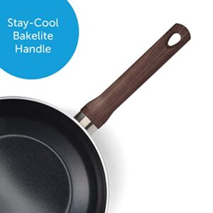 BK Simply Ceramic, Ceramic Nonstick Induction 11" Nonstick Frying Pan Skillet, PFAS Free, Dishwasher Safe, Black