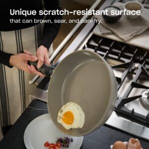 Fissler Ceratal Comfort Nonstick Frying Pan, Ceramic Pan For All Cooktops, 9.5"