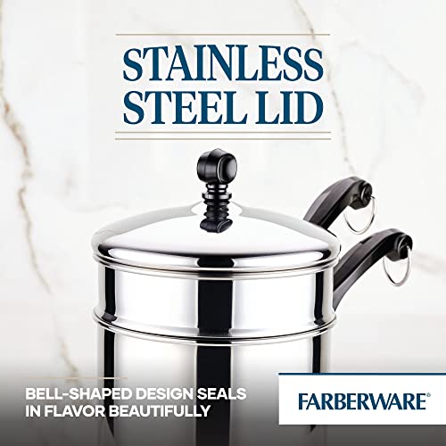 Farberware Classic Stainless Series 2-Quart Covered Double Boiler