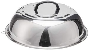 winco wkcs-14 stainless steel wok cover, 13-3/4-inch