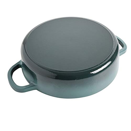 Crock-Pot Crock Pot Artisan Enameled Cast Iron Braiser W/Lid, 5 Quart, Slate Gray