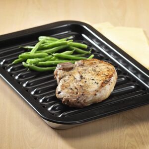 Nordic Ware Broiler Pan, 2-Piece Set, Nonstick