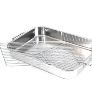 ExcelSteel 591 Roasting Pan, Stainless