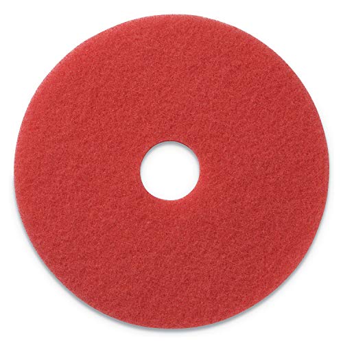 Americo Glit/Microtron 404420 Daily Cleaning and Buffing Pad, 20", Red (Pack of 5)