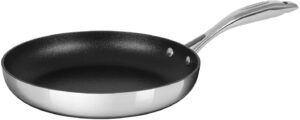 scanpan haptiq stainless steel-aluminum 11 inch fry pan