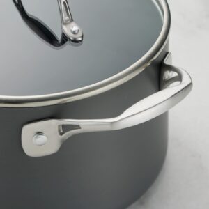 Tramontina Covered Sauce Pan Hard Anodized 4 Qt