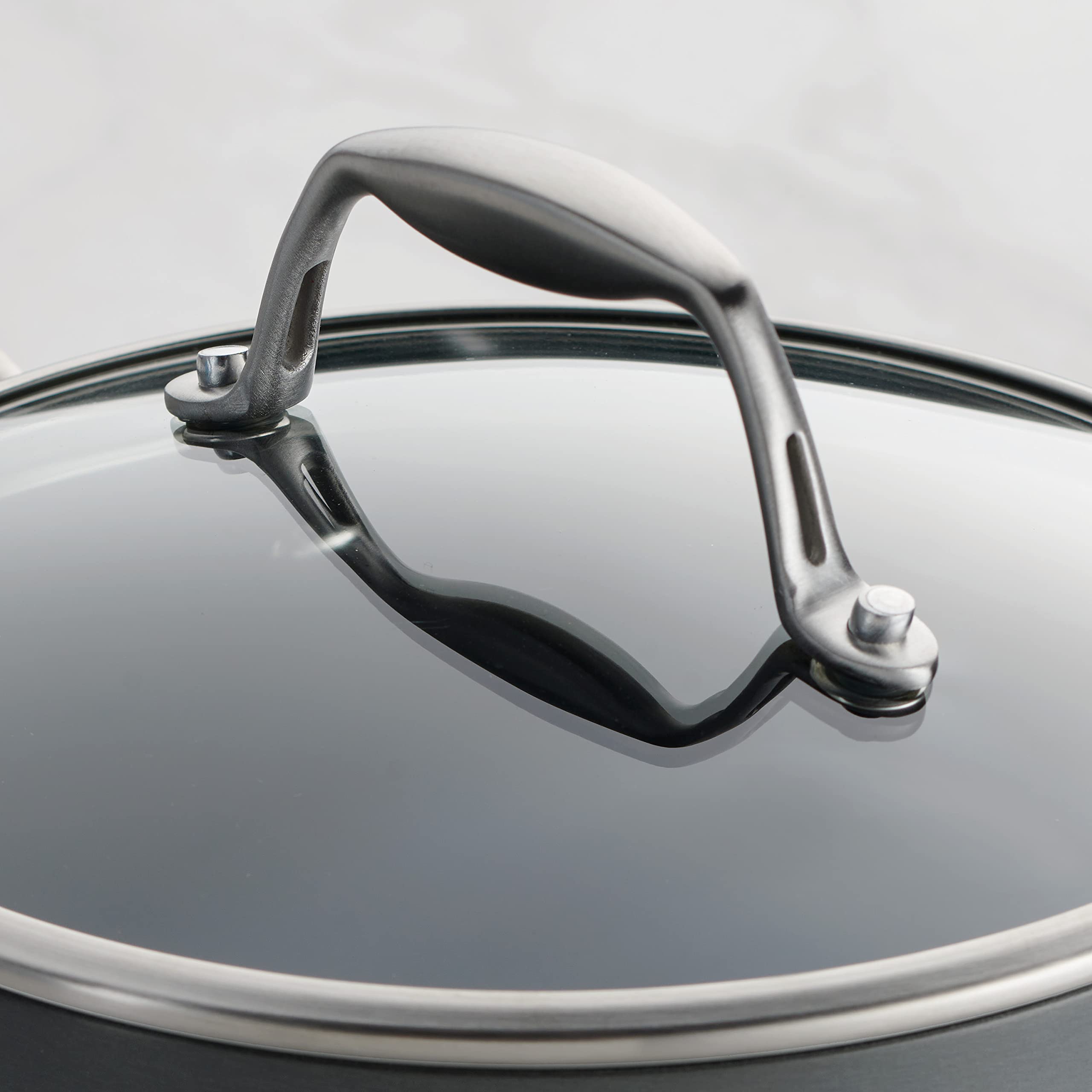 Tramontina Covered Sauce Pan Hard Anodized 4 Qt