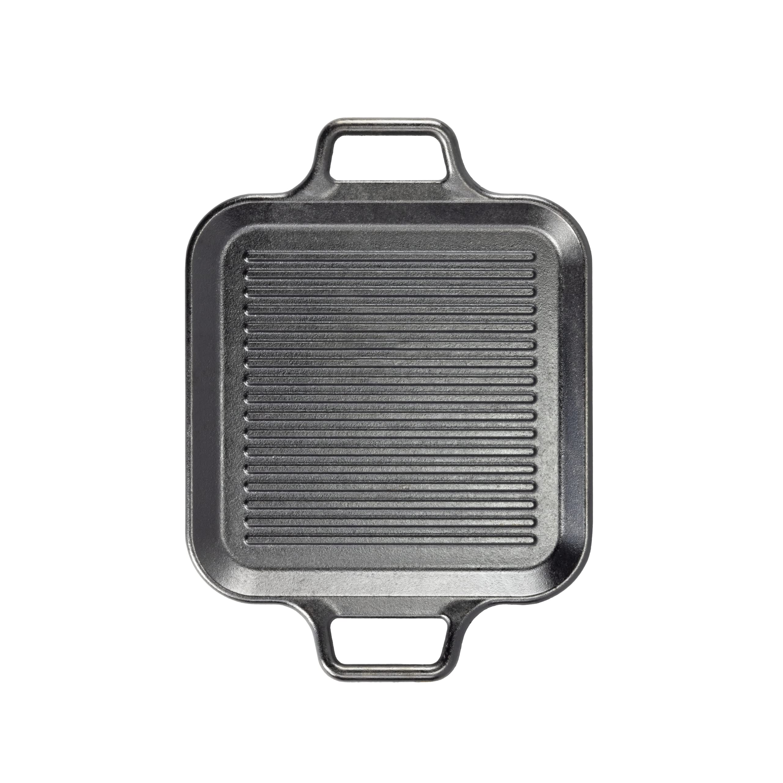 Lodge BOLD 12 Inch Seasoned Cast Iron Grill Pan with Loop Handles; Design-Forward Cookware